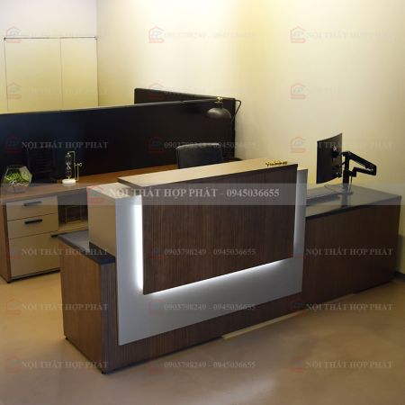 Quầy Lễ Tân Lệch Giá Rẻ QLTL M05